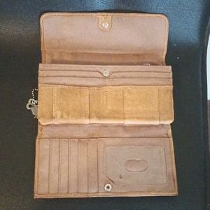 Vintage Fossil Women's Trifold Wallet